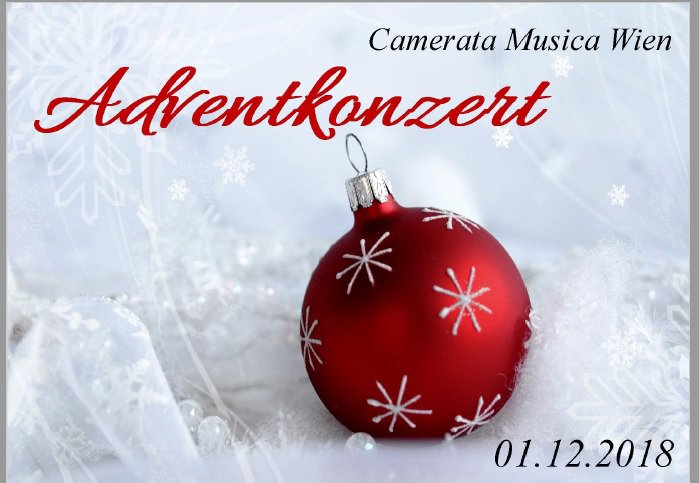 Adventkonzert Camerata Musica Wien